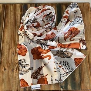 Africa Rising Savanna Animal Scarf
